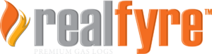 real fyre gas logs logo mid valley chimney